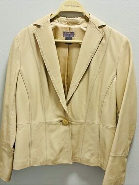 Sigrid Olsen Leather Jackket, 4